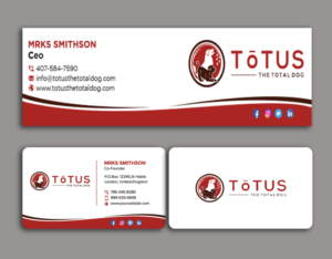 Business Card Design by sadikul islam for My Primal Dog | Design: #28048633