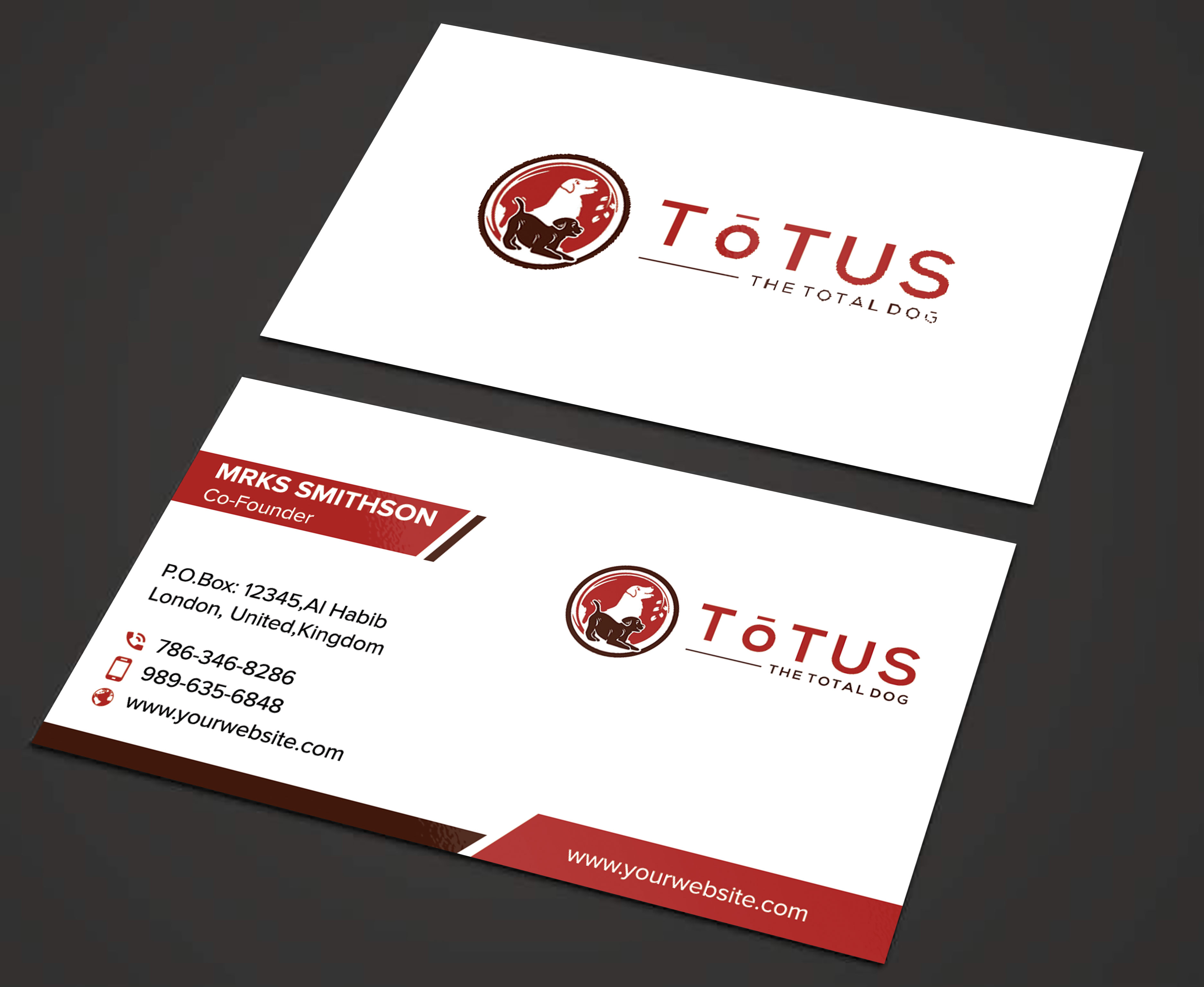 Business Card Design by sadikul islam for My Primal Dog | Design #28048710