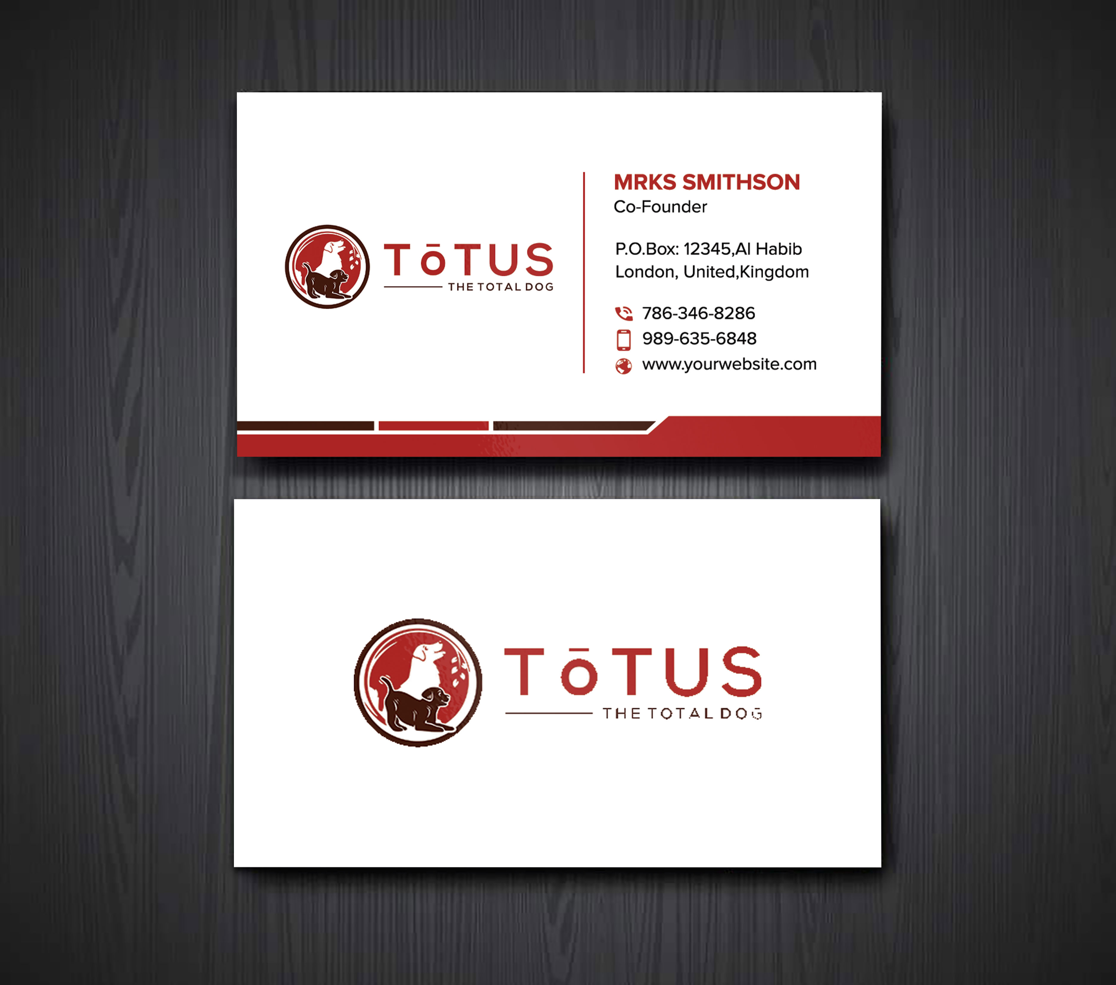 Business Card Design by sadikul islam for My Primal Dog | Design #28048732