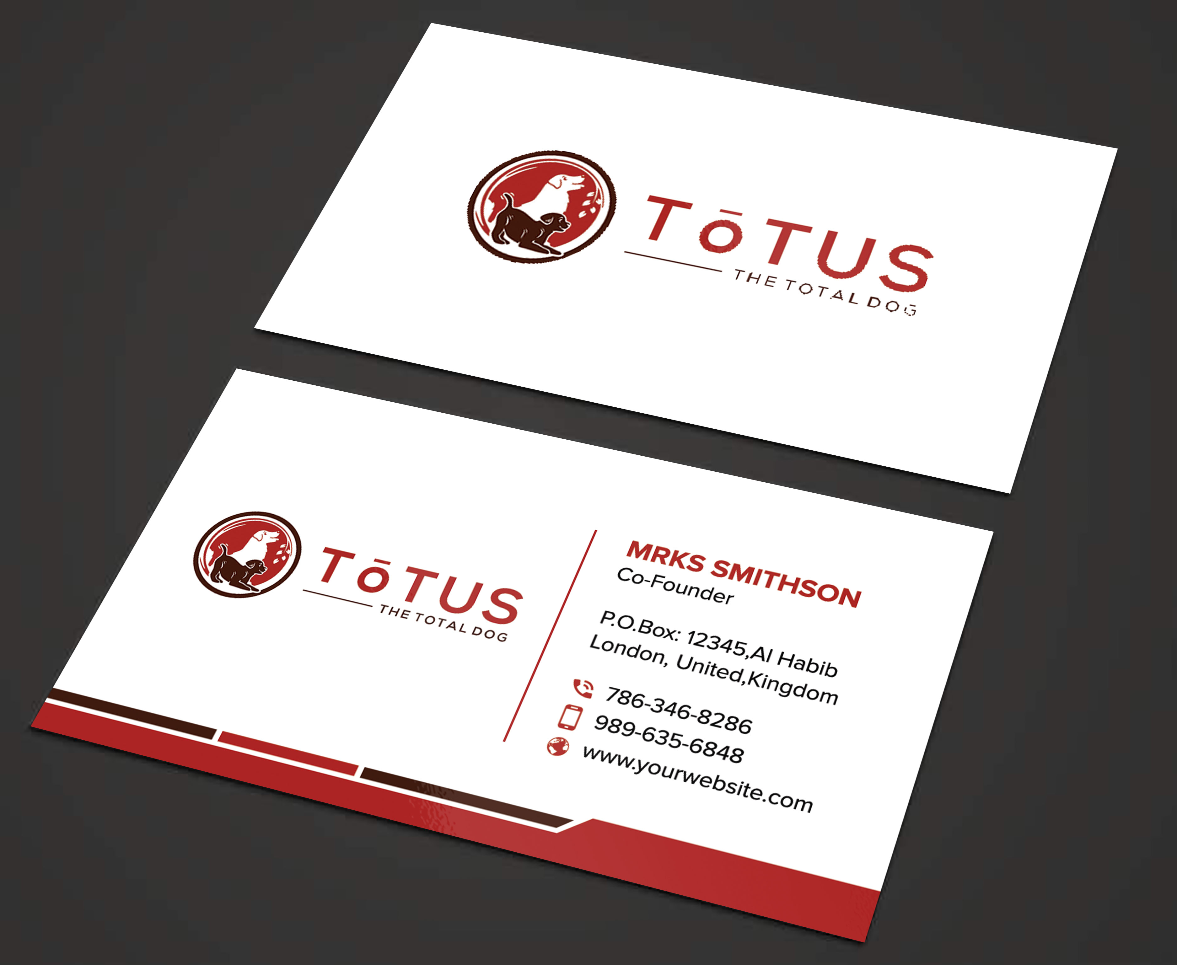 Business Card Design by sadikul islam for My Primal Dog | Design #28048734