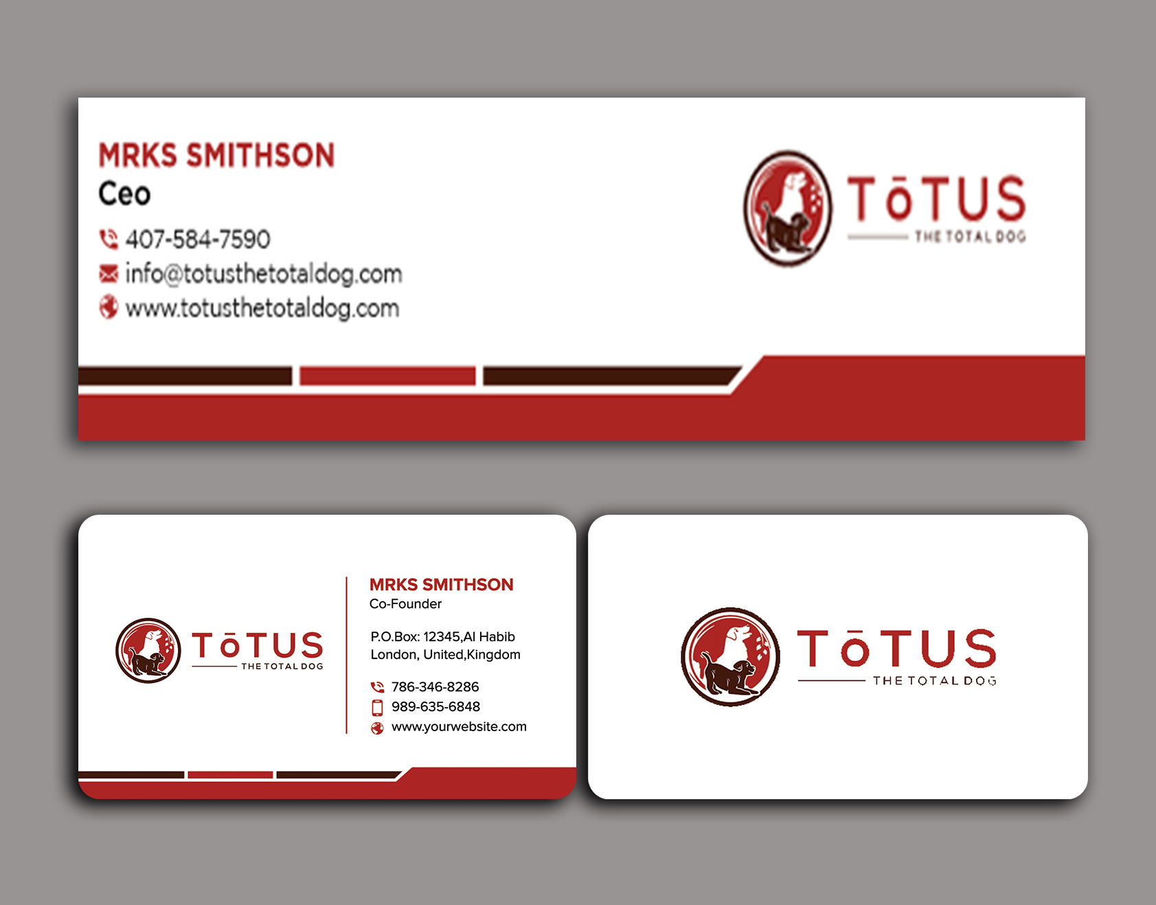 Diseño de Tarjeta de Presentación por sadikul islam para My Primal Dog | Diseño #28048736