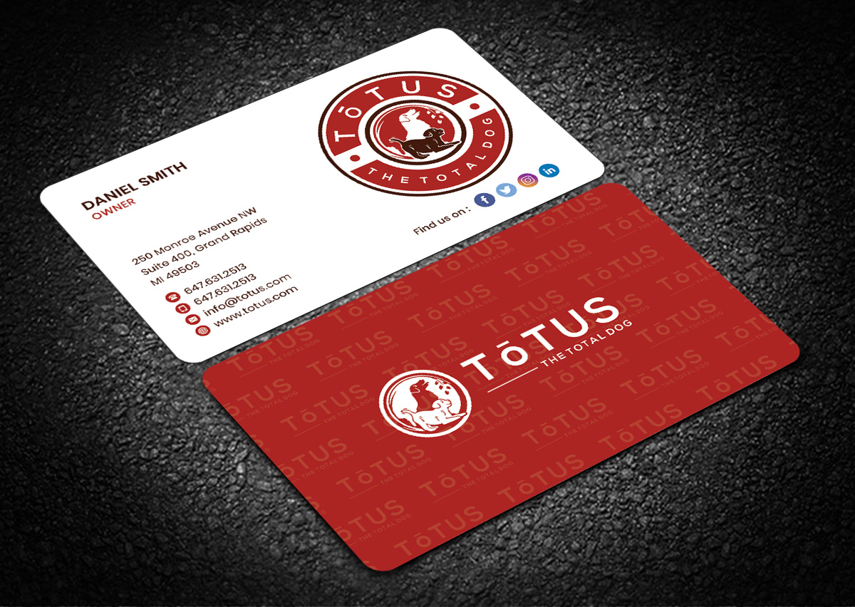 Business Card Design by Sandaruwan for My Primal Dog | Design #28052556