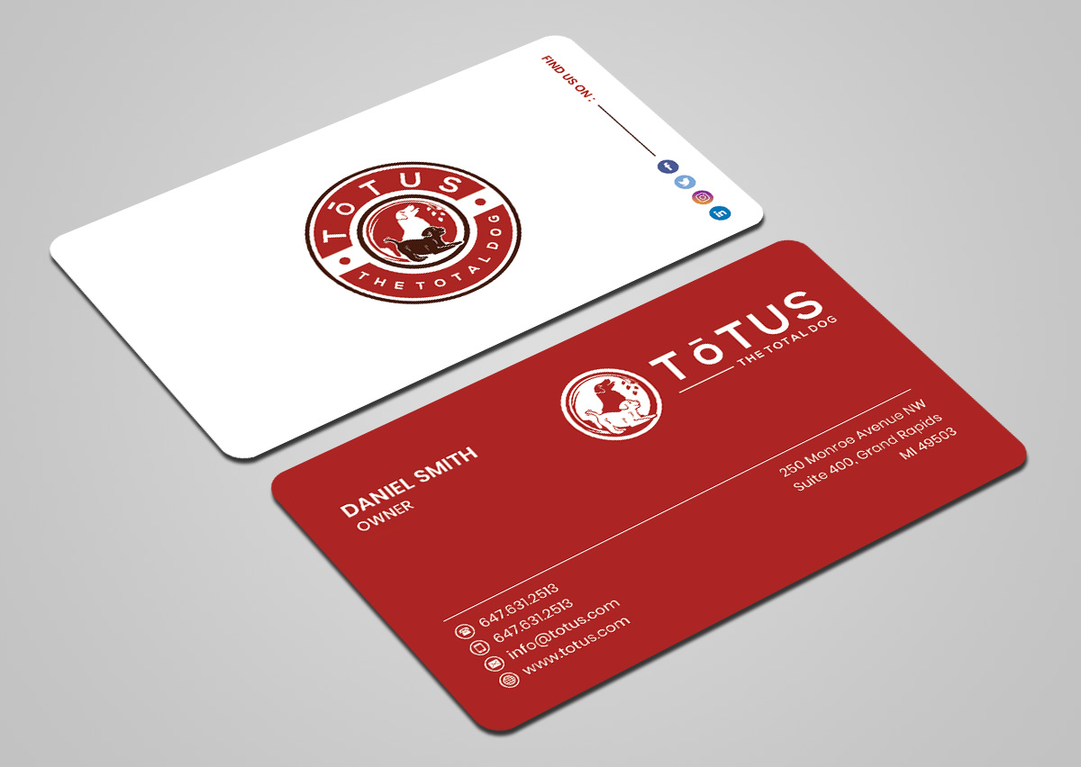 Business Card Design by Sandaruwan for My Primal Dog | Design #28053012