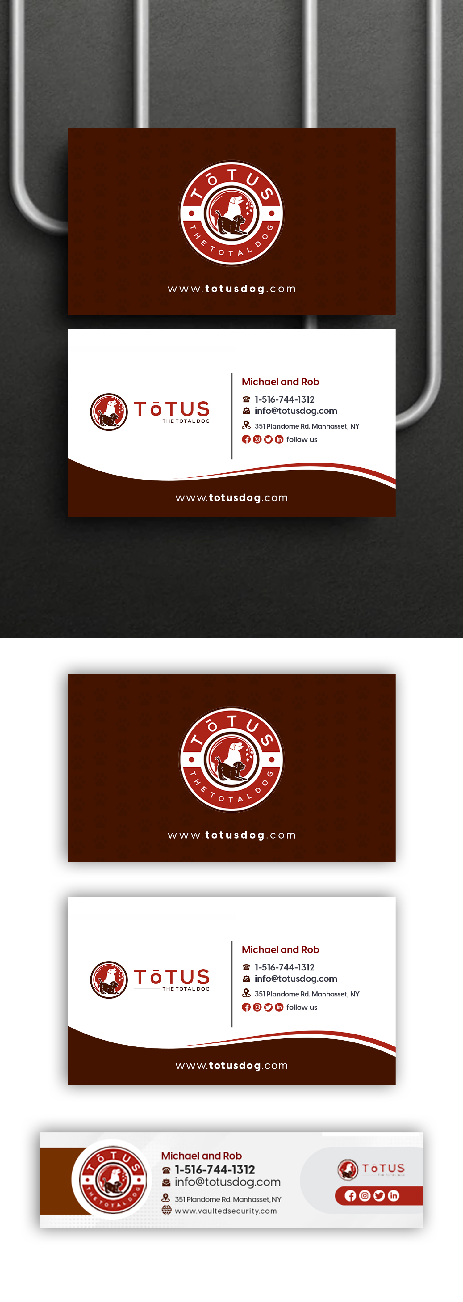 Diseño de Tarjeta de Presentación por debdesign para My Primal Dog | Diseño #28057871