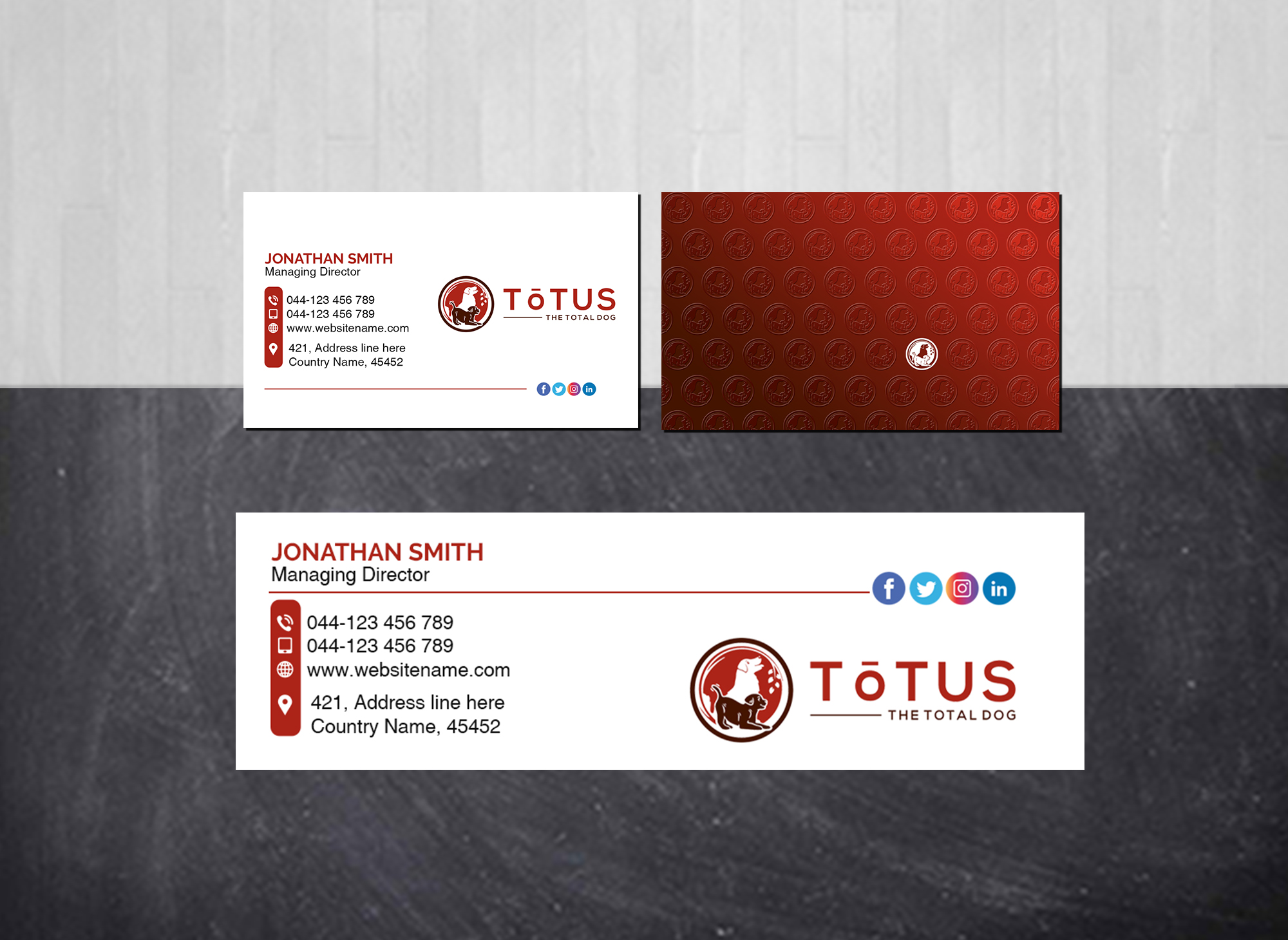 Diseño de Tarjeta de Presentación por Creations Box 2015 para My Primal Dog | Diseño #28051537