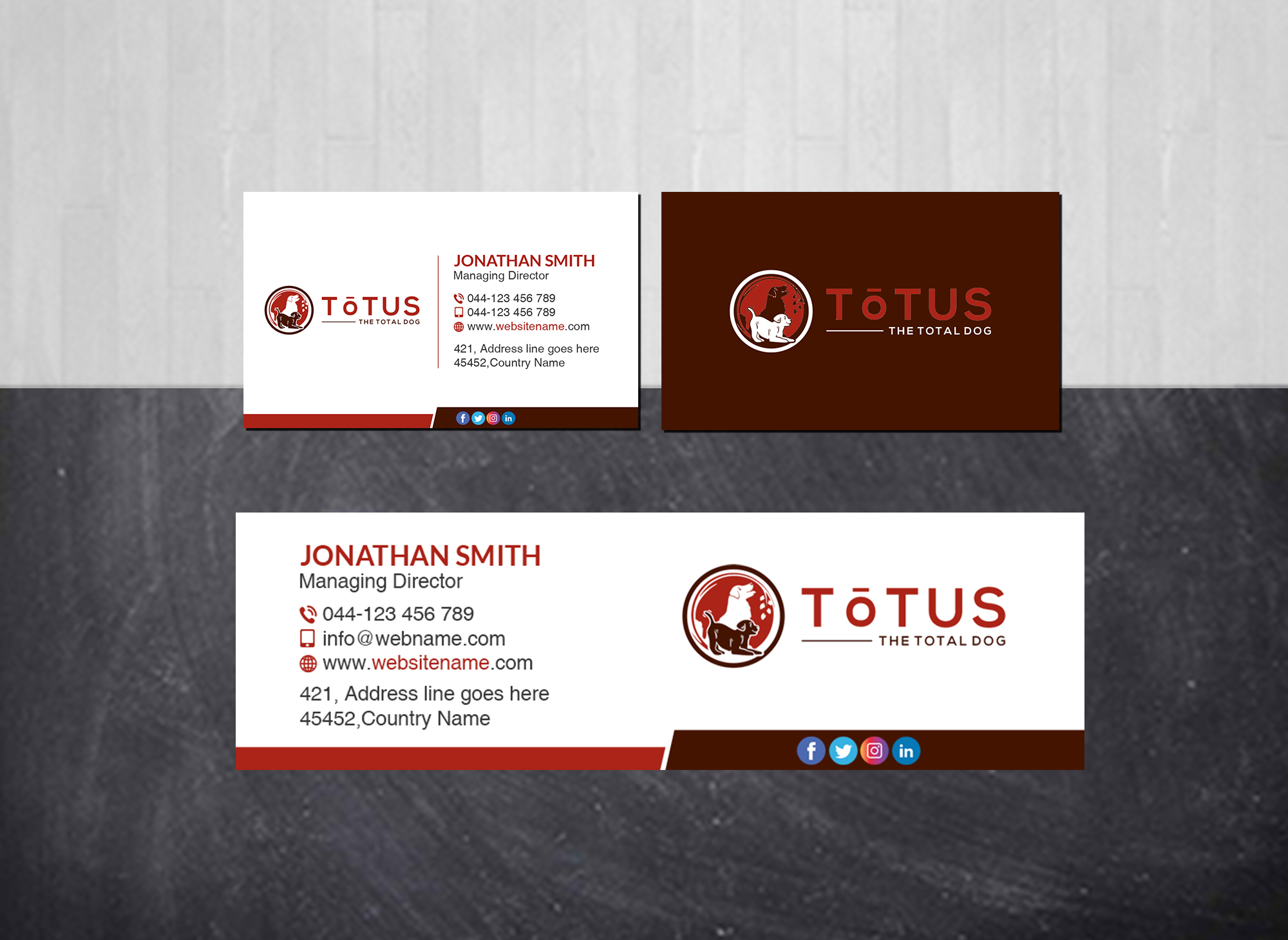 Diseño de Tarjeta de Presentación por Creations Box 2015 para My Primal Dog | Diseño #28051538