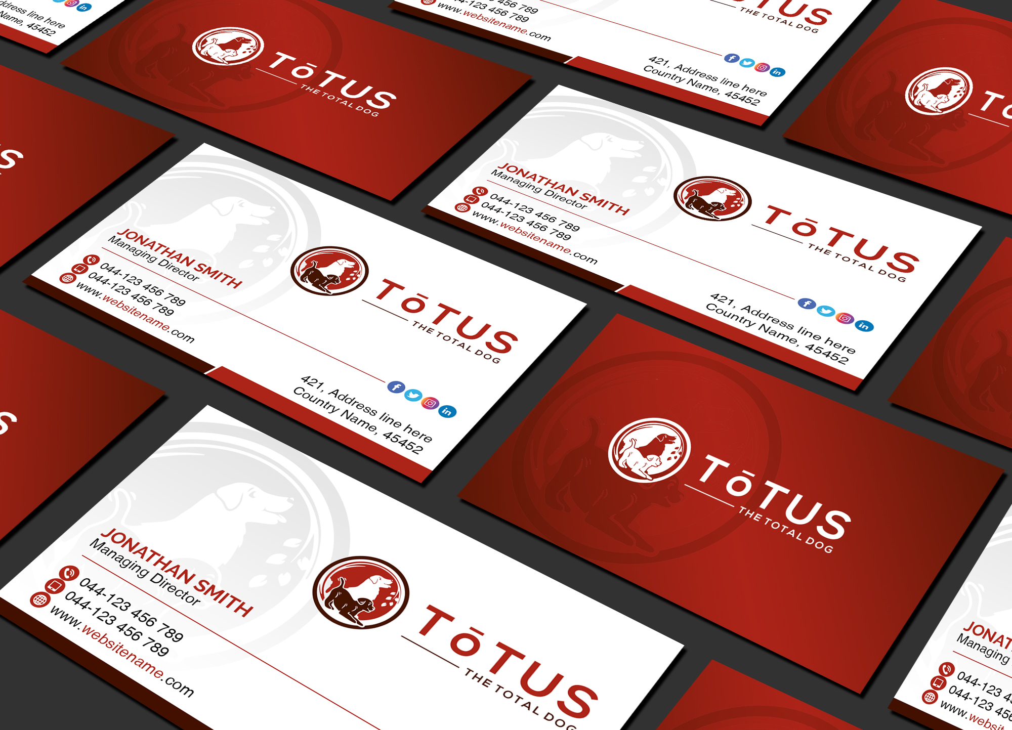 Diseño de Tarjeta de Presentación por Creations Box 2015 para My Primal Dog | Diseño #28052808