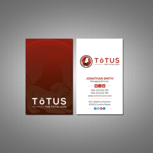 Business Card Design by Creations Box 2015 for My Primal Dog | Design: #28052815