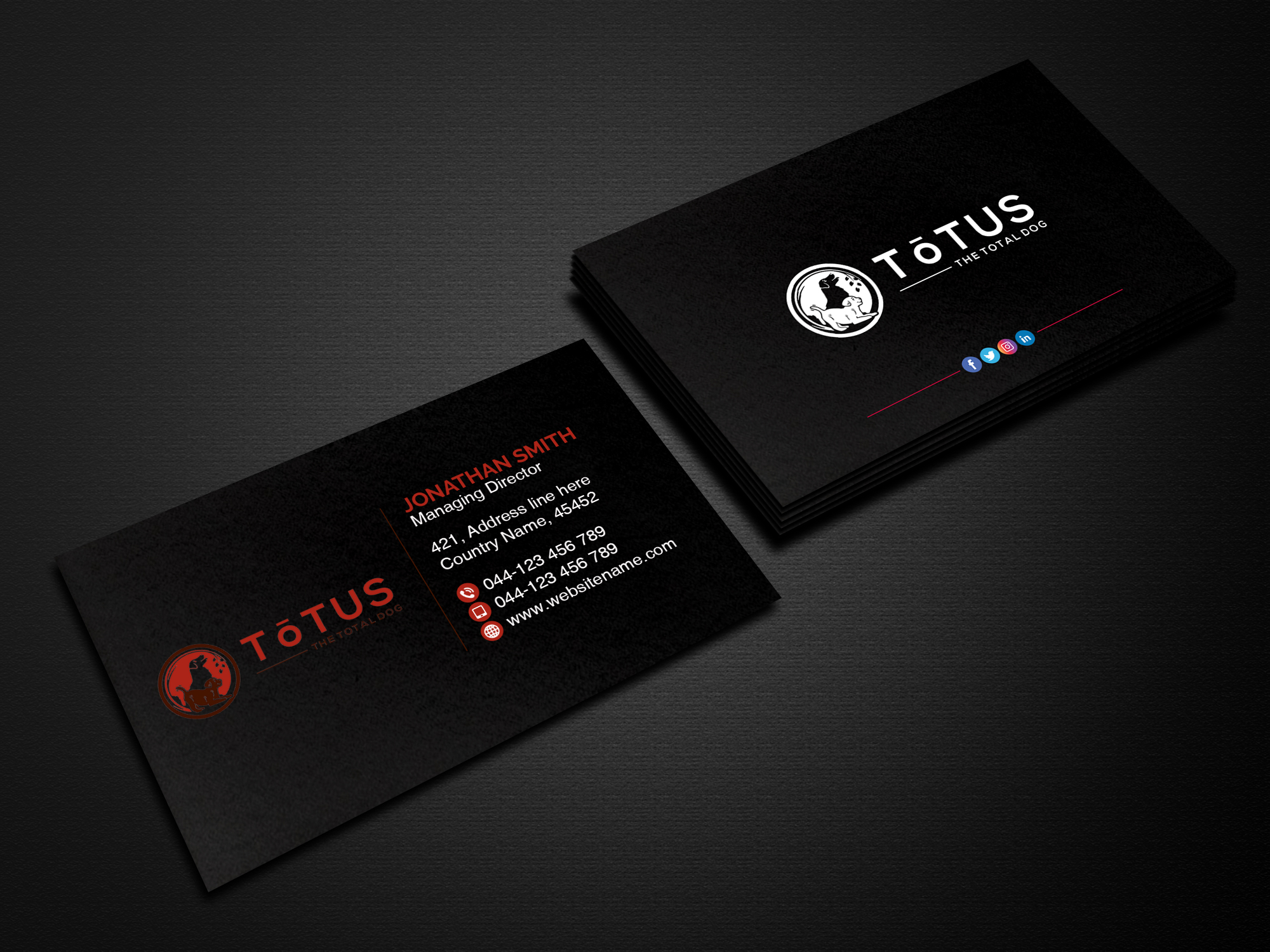 Diseño de Tarjeta de Presentación por Creations Box 2015 para My Primal Dog | Diseño #28052821