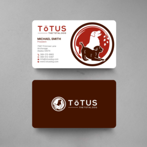 Business Card Design by chandrayaan.creative for My Primal Dog | Design: #28051408