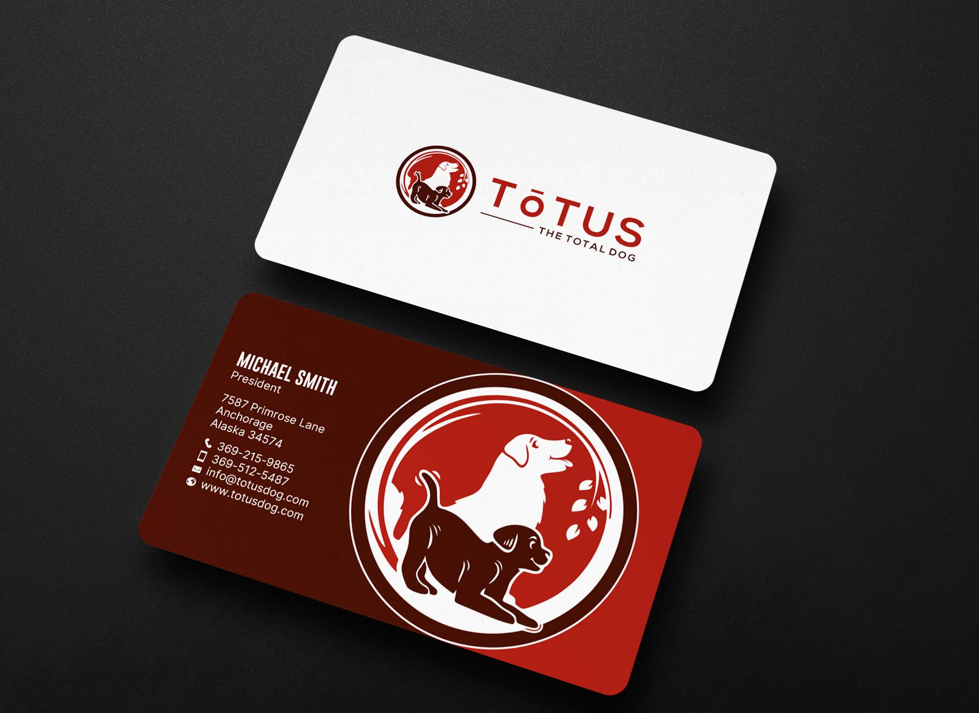 Diseño de Tarjeta de Presentación por chandrayaan.creative para My Primal Dog | Diseño #28051413