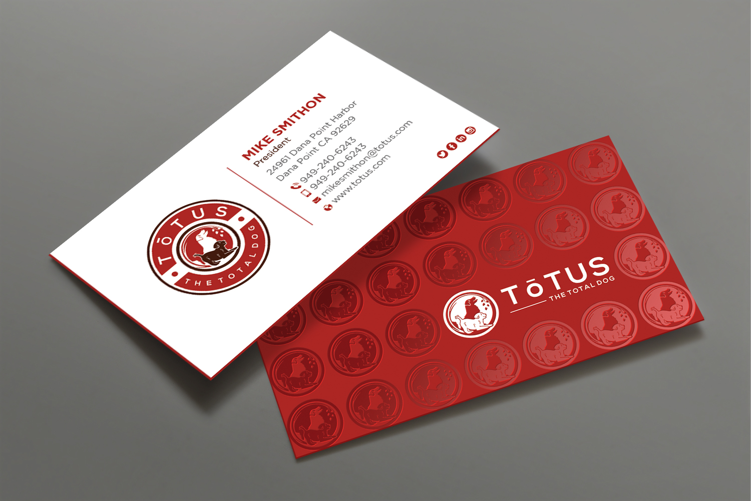 Business Card Design by DesignShout for My Primal Dog | Design #28054664