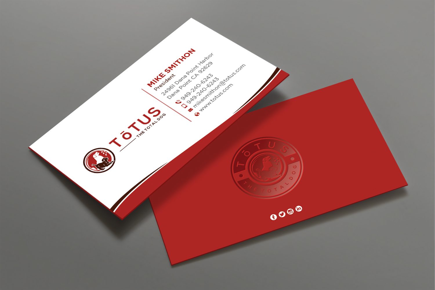 Design de Carte de Visite par DesignShout pour My Primal Dog | Design #28054741