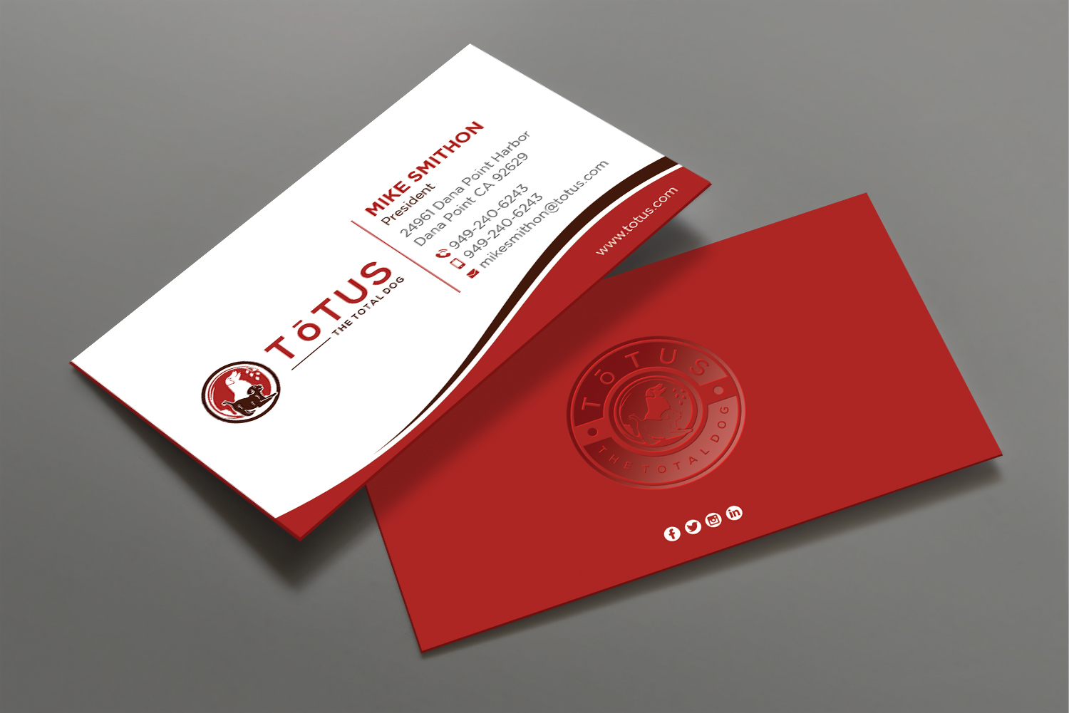 Business Card Design by DesignShout for My Primal Dog | Design #28054894