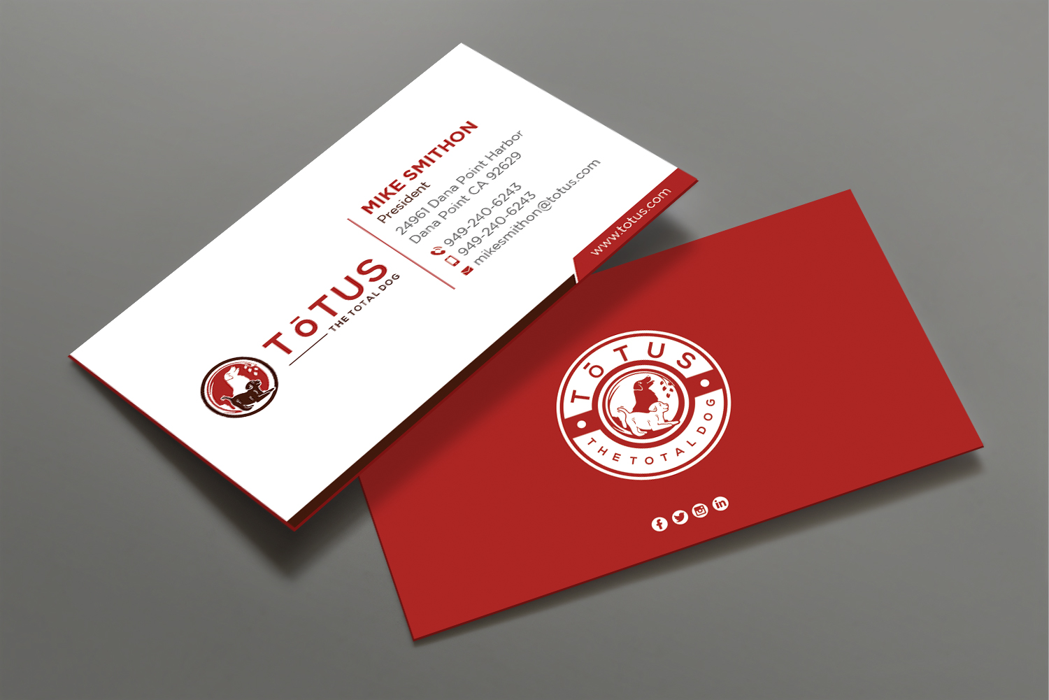 Design de Carte de Visite par DesignShout pour My Primal Dog | Design #28054925