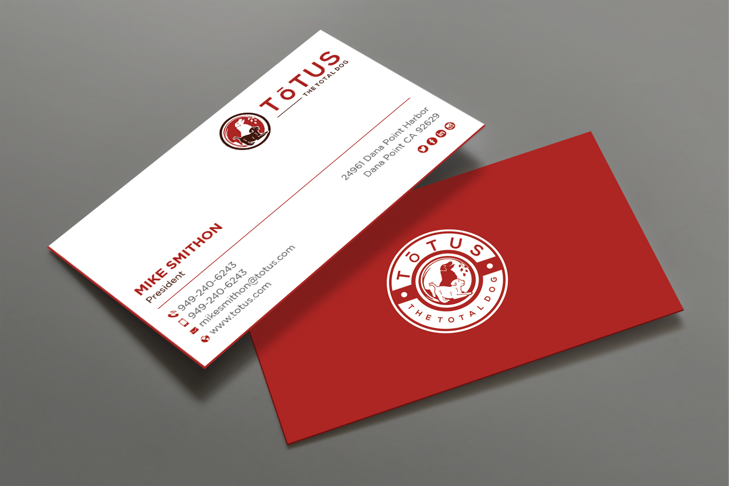 Design de Carte de Visite par DesignShout pour My Primal Dog | Design #28054990