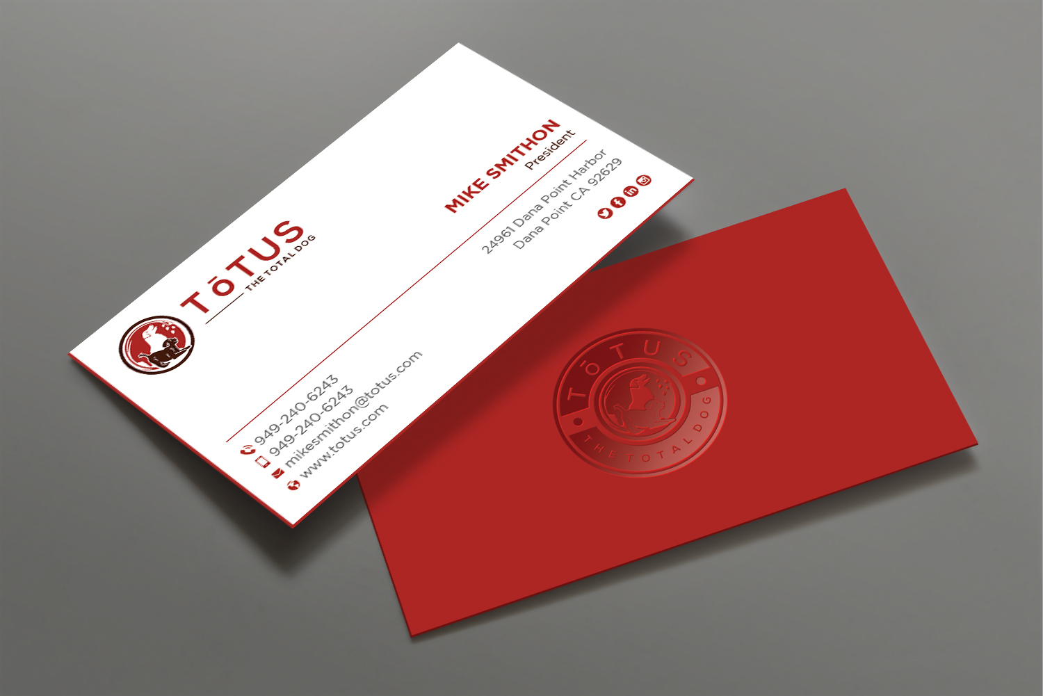 Business Card Design by DesignShout for My Primal Dog | Design #28054991