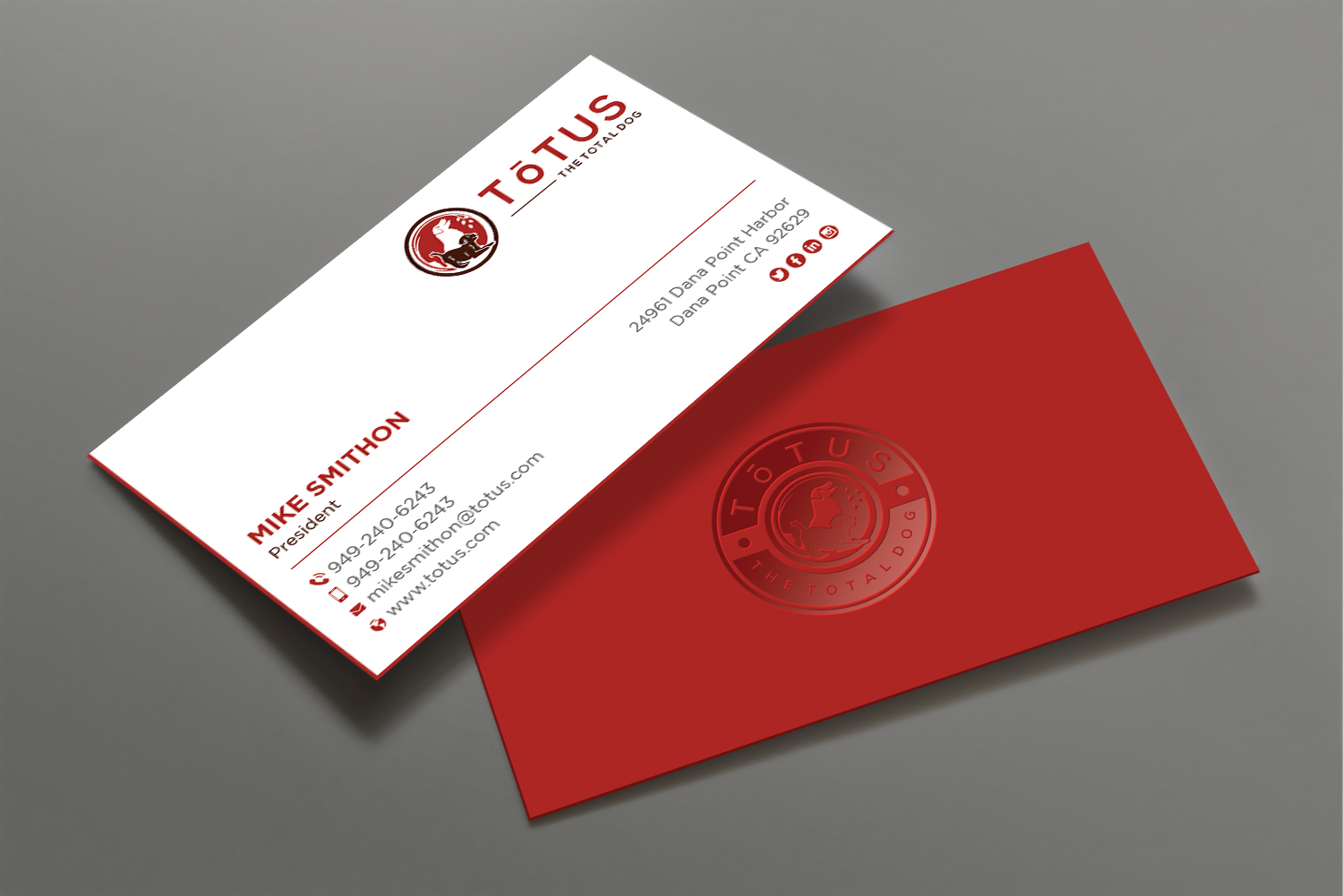 Business Card Design by DesignShout for My Primal Dog | Design #28054993
