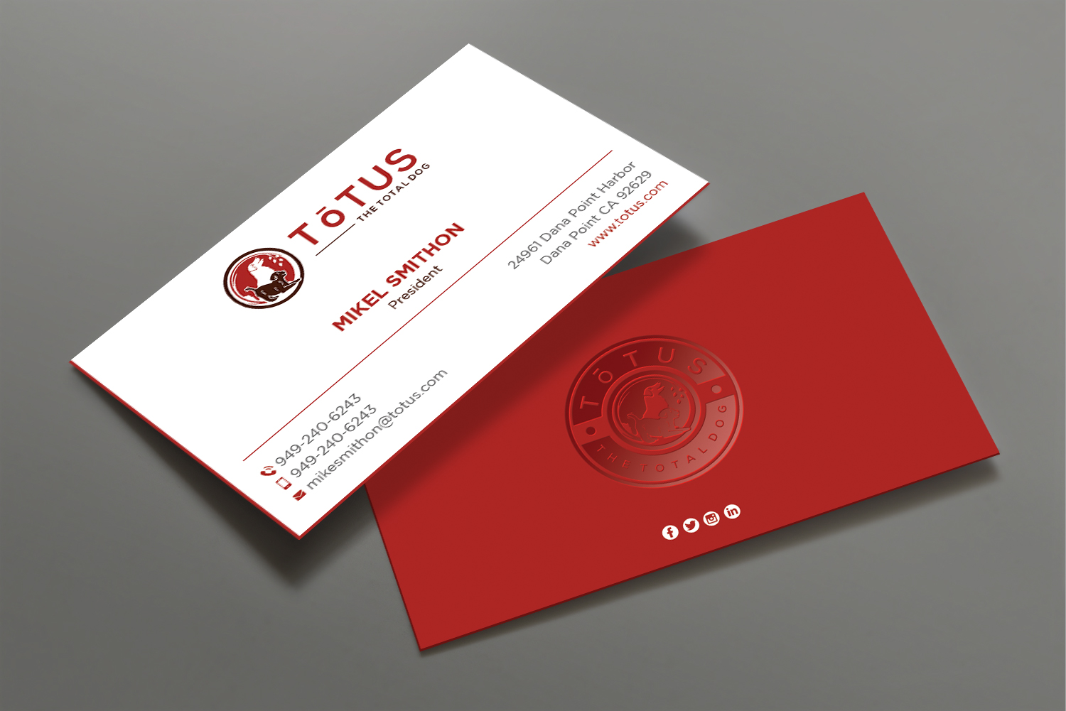 Business Card Design by DesignShout for My Primal Dog | Design #28055027
