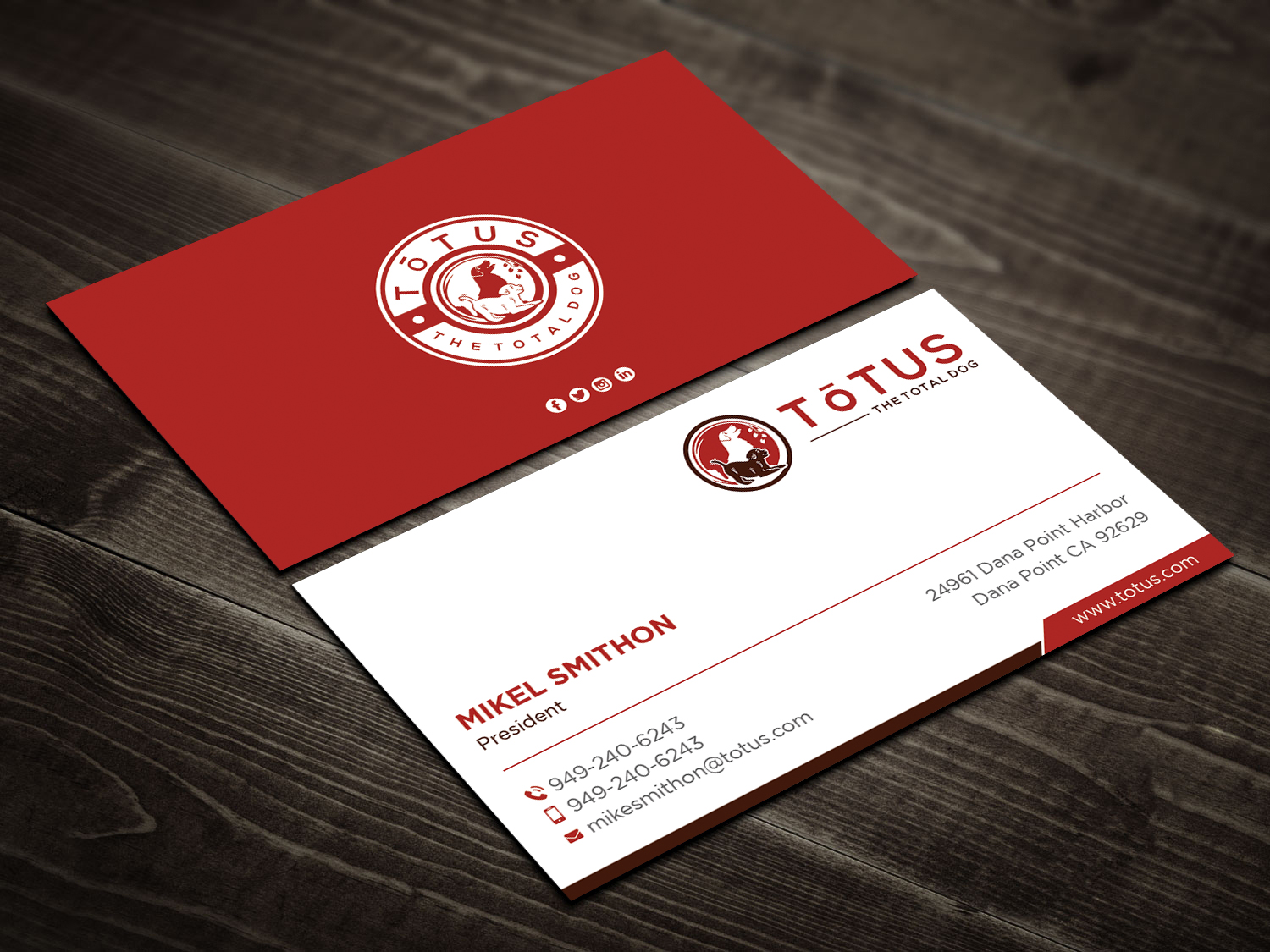 Business Card Design by DesignShout for My Primal Dog | Design #28055113