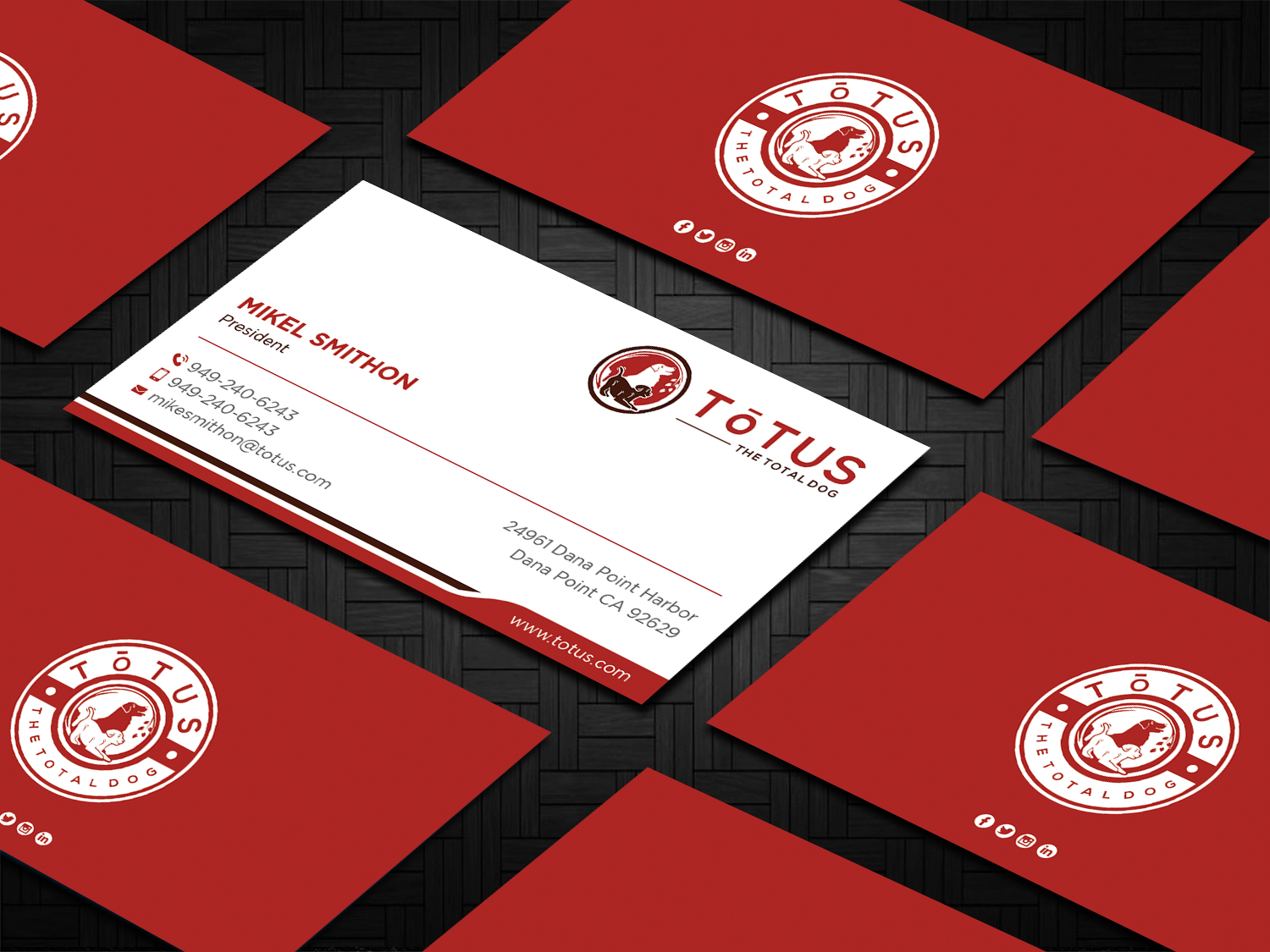 Business Card Design by DesignShout for My Primal Dog | Design #28055114