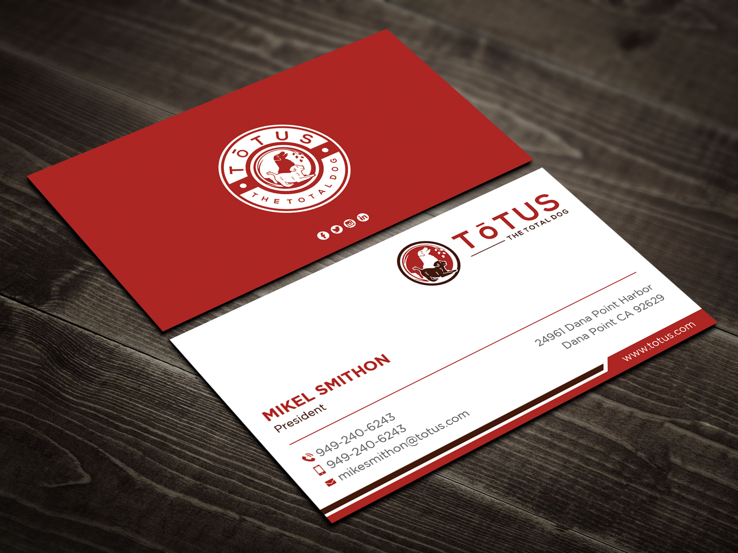 Diseño de Tarjeta de Presentación por DesignShout para My Primal Dog | Diseño #28055115