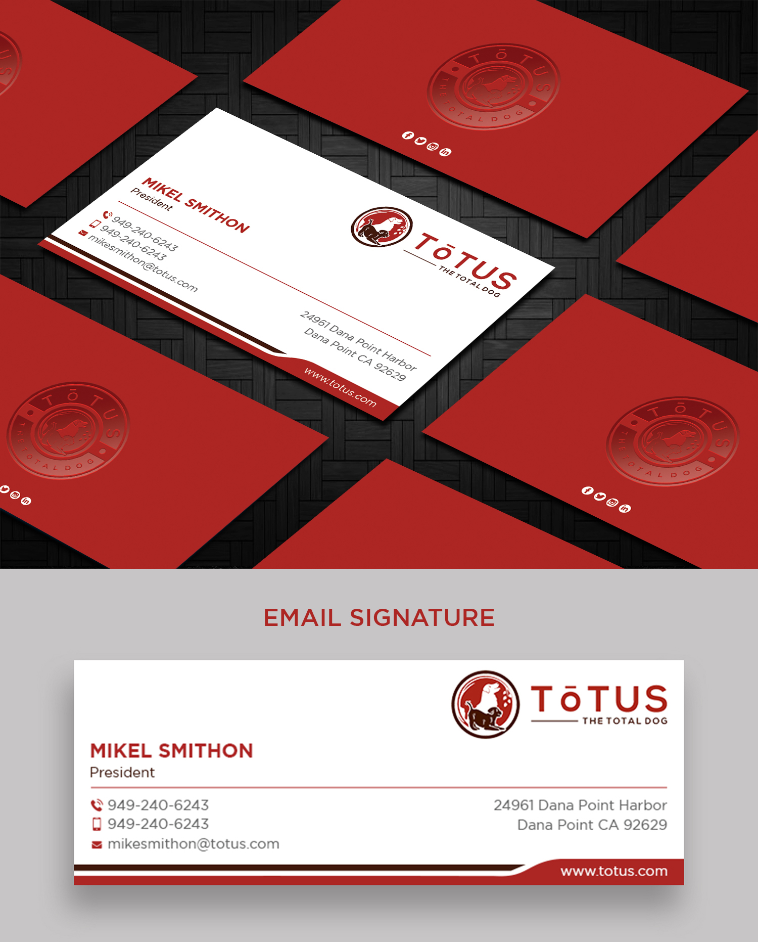 Design de Carte de Visite par DesignShout pour My Primal Dog | Design #28066822