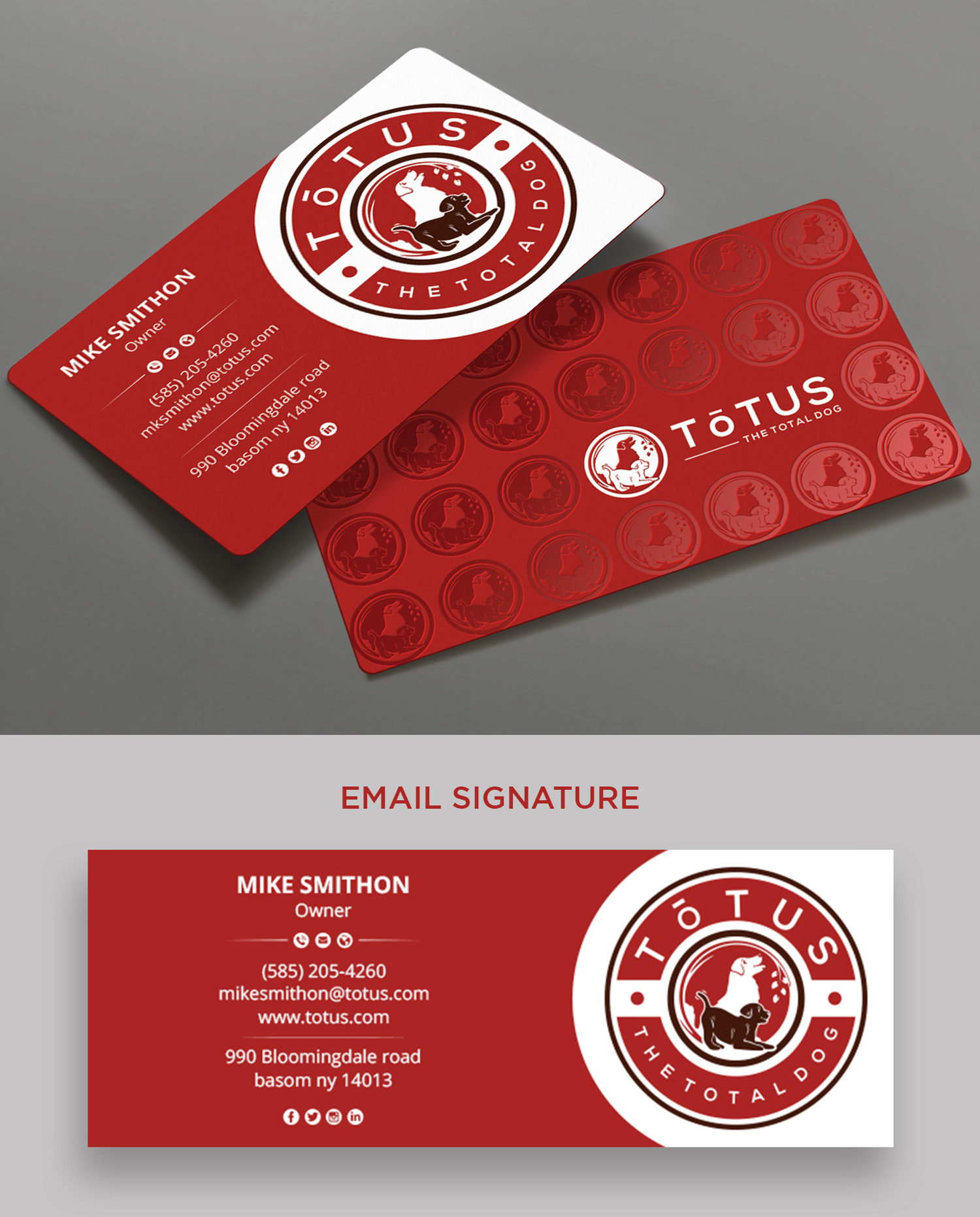 Diseño de Tarjeta de Presentación por DesignShout para My Primal Dog | Diseño #28069596