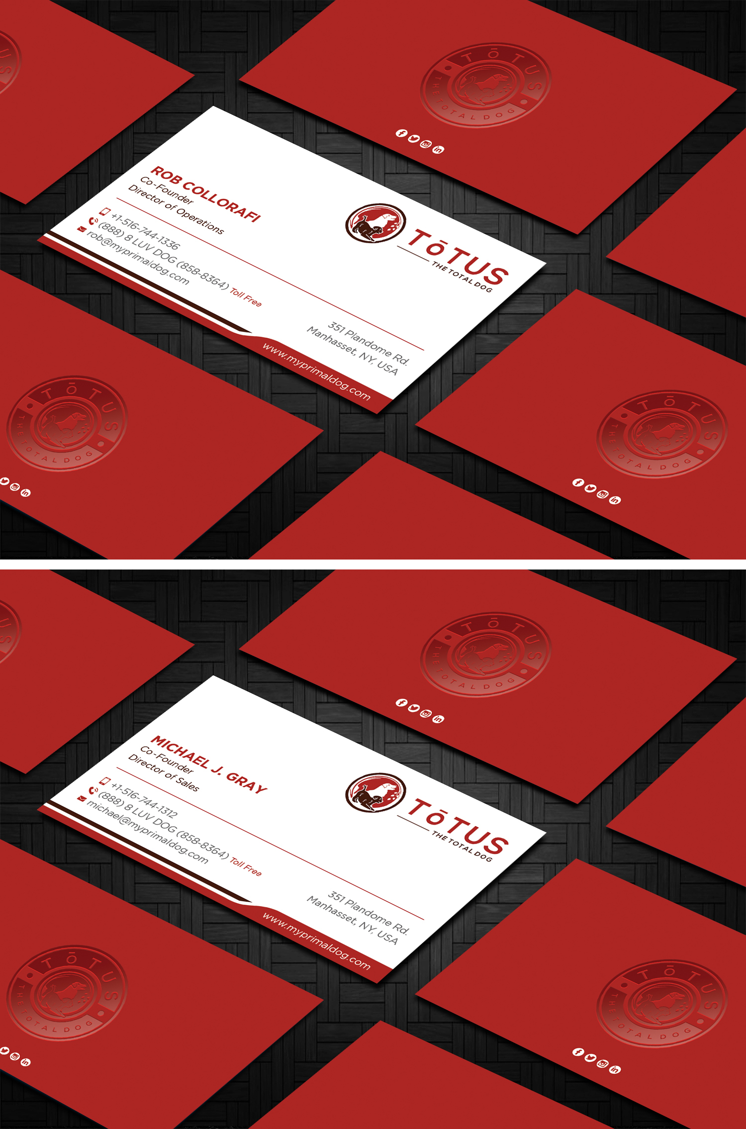 Diseño de Tarjeta de Presentación por DesignShout para My Primal Dog | Diseño #28082061