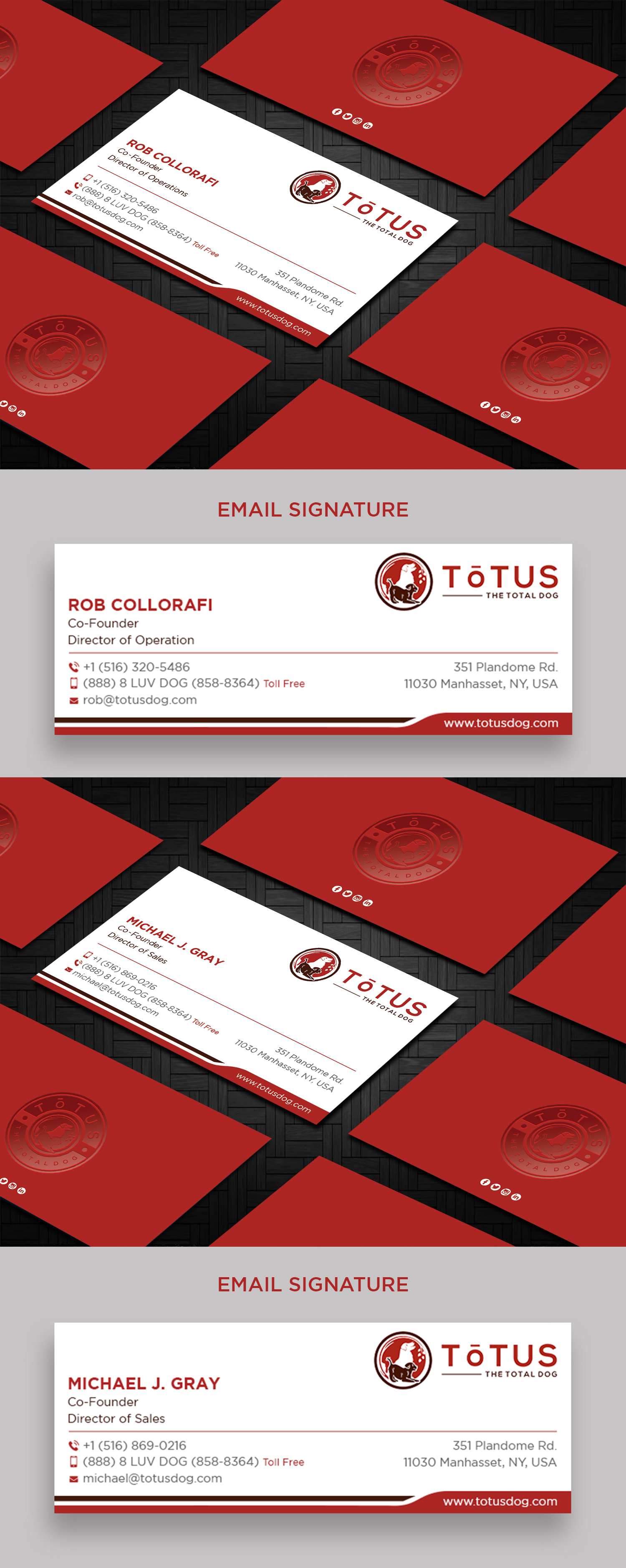 Diseño de Tarjeta de Presentación por DesignShout para My Primal Dog | Diseño #28084088