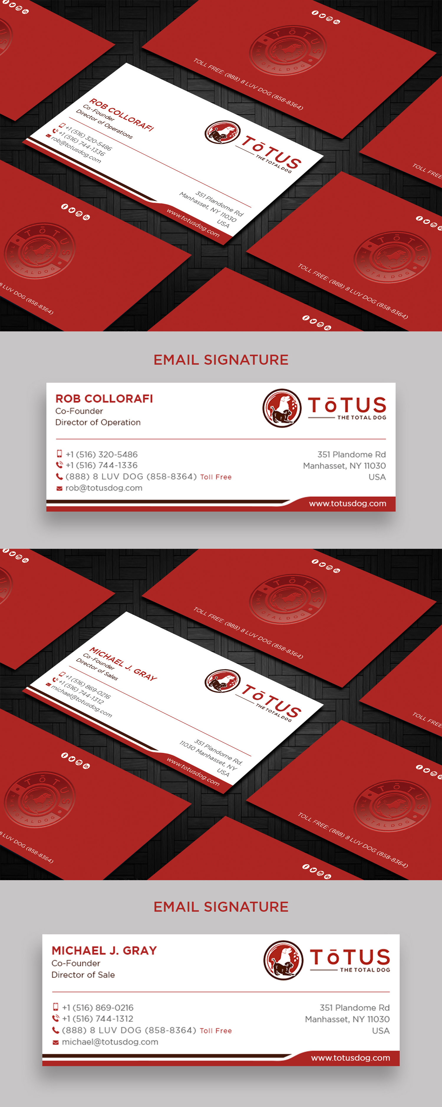 Diseño de Tarjeta de Presentación por DesignShout para My Primal Dog | Diseño #28099302