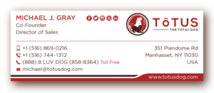 Business Card Design by DesignShout for My Primal Dog | Design: #28104425