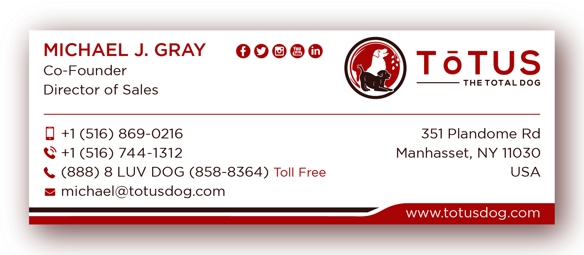 Business Card Design by DesignShout for My Primal Dog | Design #28108604