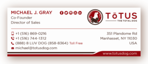 Business Card Design by DesignShout for My Primal Dog | Design: #28121579