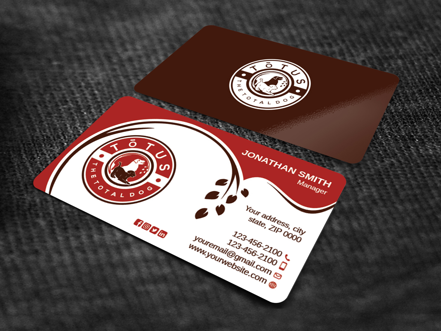 Business Card Design by Imagine design000 for My Primal Dog | Design #28049790