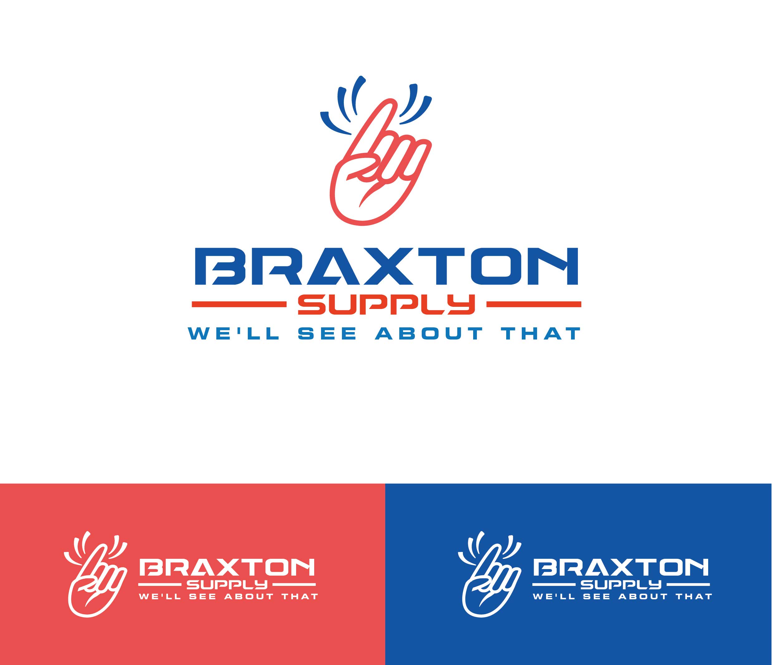 Logo Design by Anton for Braxton Supply Inc | Design #28068253