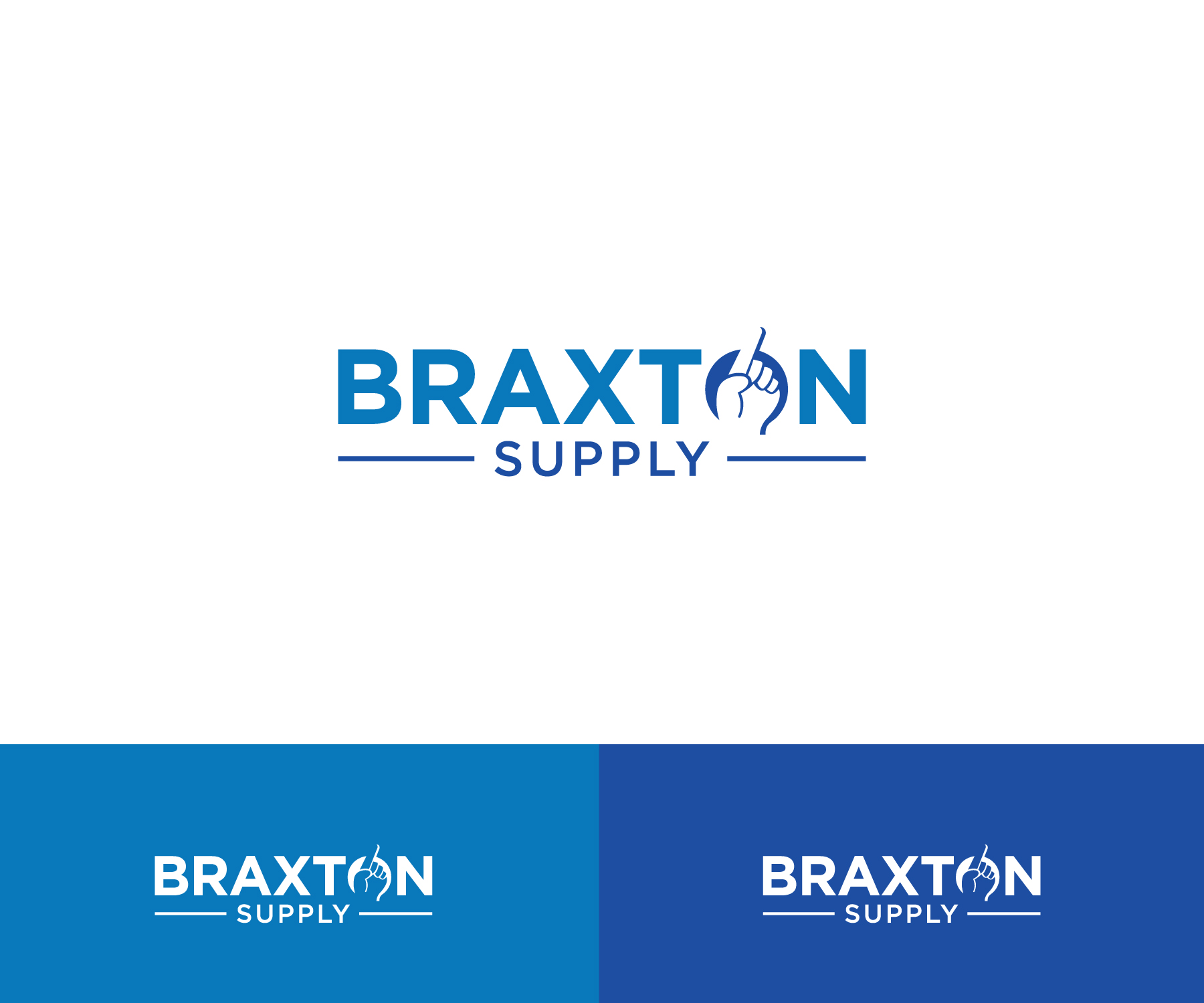 Logo Design by ecorokerz for Braxton Supply Inc | Design #28052044
