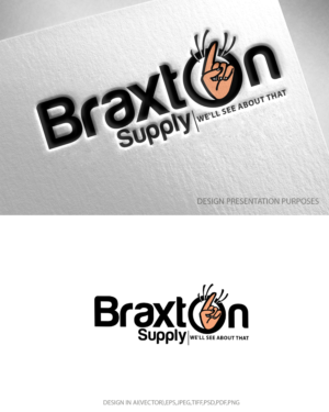 Logo Design by zebronicgraphic for Braxton Supply Inc | Design: #28052217