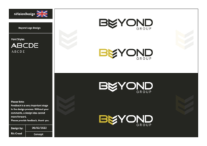 Logo Design by nvisiondesign.co.uk for Beyond Group KlG | Design: #28074262