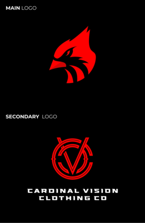 Logo Design by beard.art for Cardinal Vision Clothing | Design: #28058897