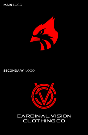 Logo Design by beard.art for Cardinal Vision Clothing | Design: #28058904