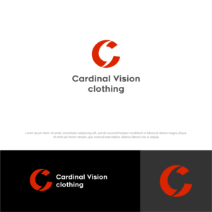 Logo Design by ThiagoB for Cardinal Vision Clothing | Design: #28055396