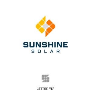 Sunshine Solar | Logo Design by beard.art