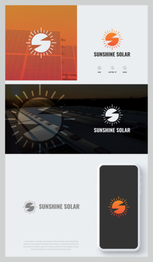 Logo Design by HWdesigns for Sunshine Solar AZ | Design: #28052850
