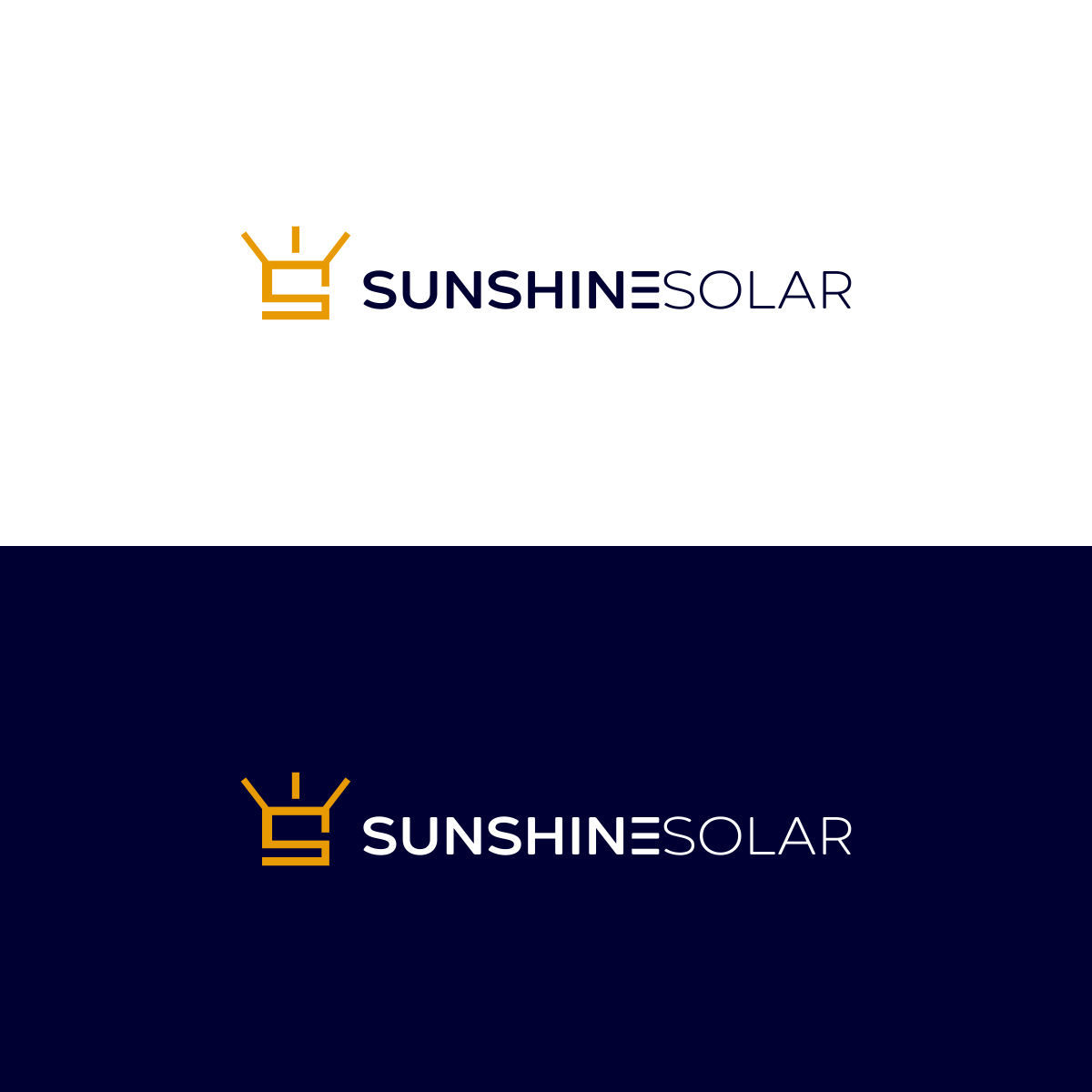 Logo Design by DoMadic for Sunshine Solar AZ | Design #28056232