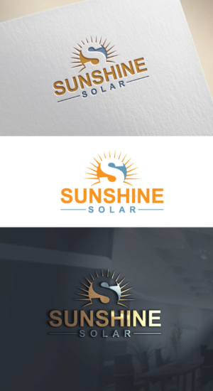 Logo Design by AB design ..... for Sunshine Solar AZ | Design: #28052333