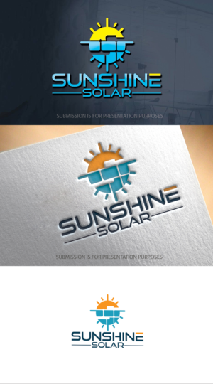 Logo Design by graphicevolution for Sunshine Solar AZ | Design: #28051637