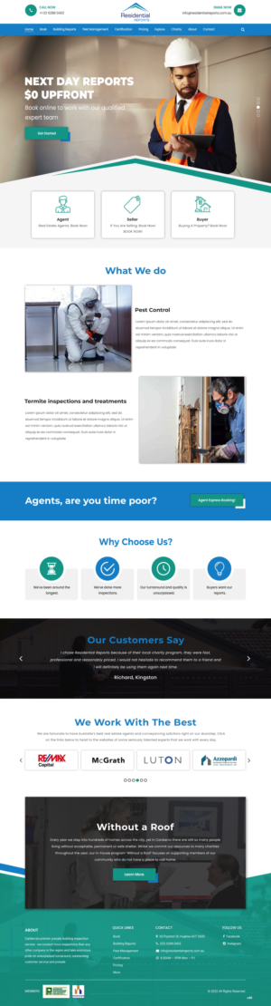 Web Design by pb for this project | Design: #28054853