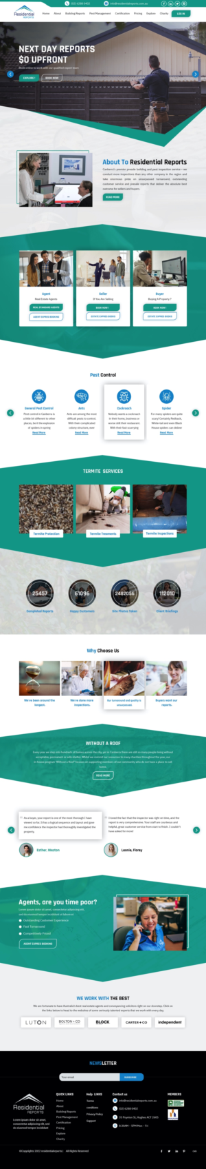 Web Design by pb for this project | Design: #28062360