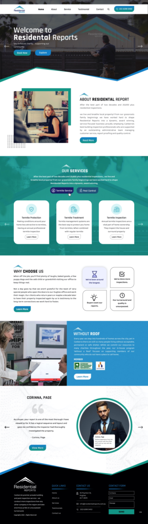 Web Design by pb for this project | Design: #28062361
